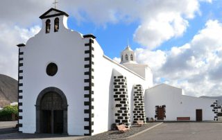 Centro de recepción de visitantes de MANCHABLANCA en Lanzarote.